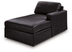 ModMax II - RAF Corner Chaise - Black - Tallahassee Discount Furniture (FL)