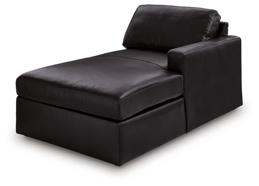 ModMax II - RAF Corner Chaise - Black - Tallahassee Discount Furniture (FL)