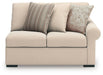 LadyMae - Twill - RAF Loveseat - Tallahassee Discount Furniture (FL)