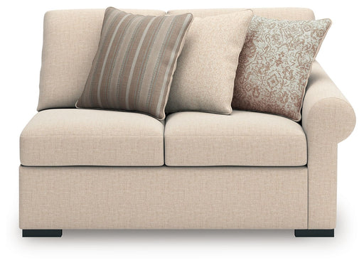 LadyMae - Twill - RAF Loveseat - Tallahassee Discount Furniture (FL)