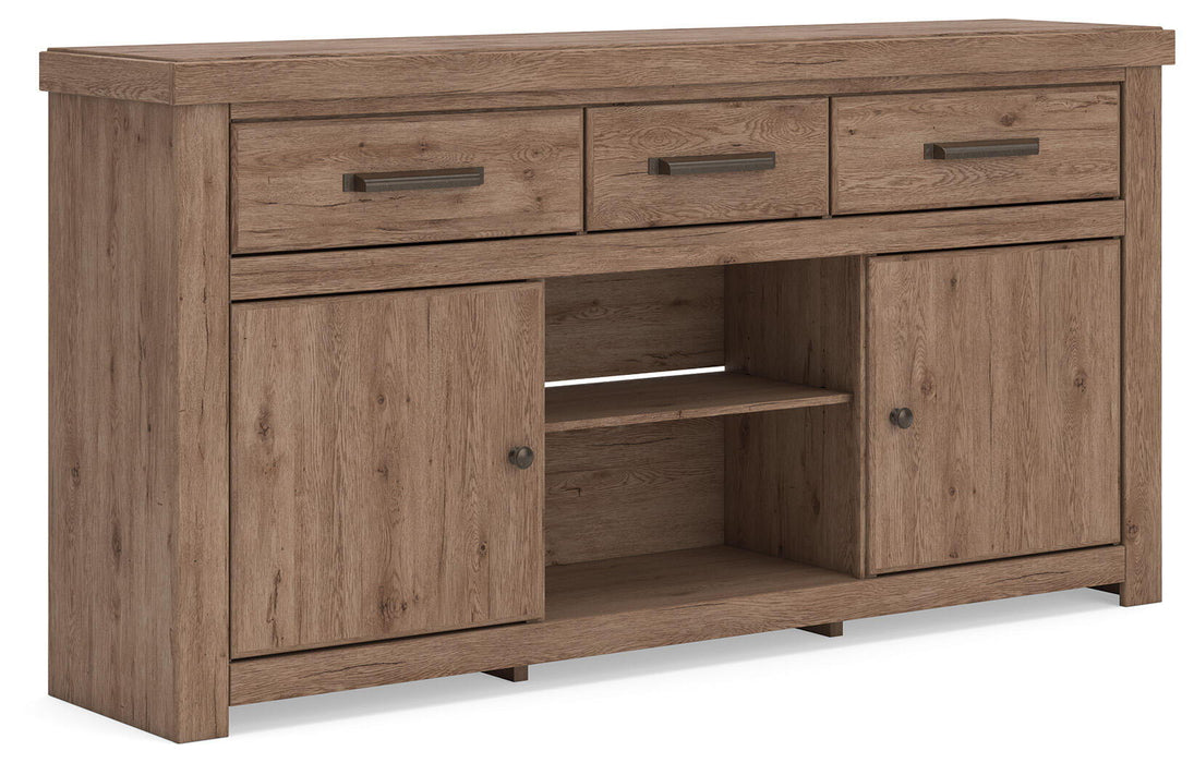 Garistyn - TV Stand With Fireplace Option