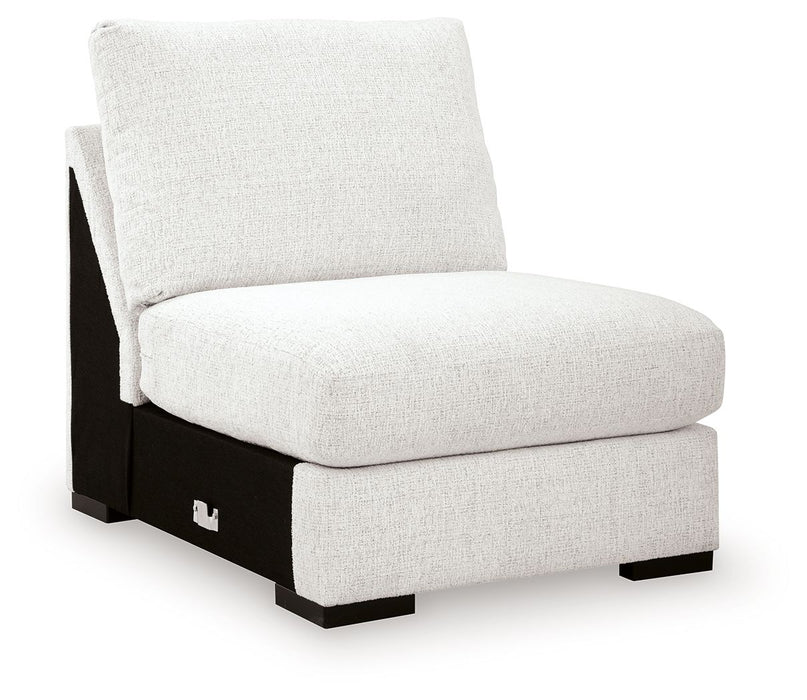 Misty-Lakes - Armless Chair - Chalk - Tallahassee Discount Furniture (FL)