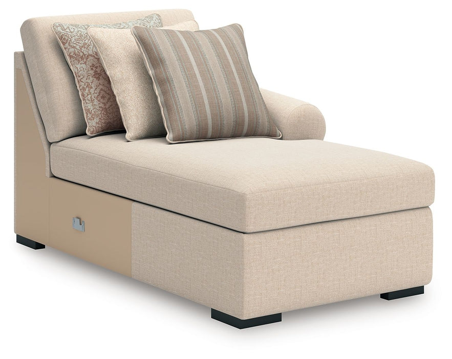 LadyMae - Twill - RAF Corner Chaise - Tallahassee Discount Furniture (FL)