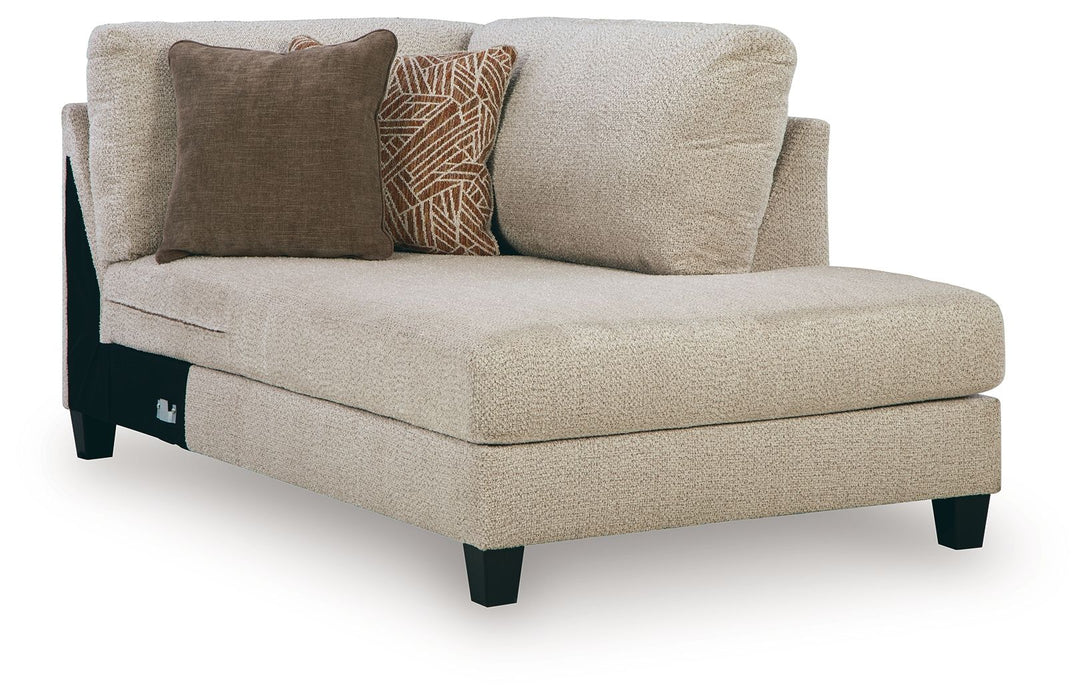 Steelwater Retreat - RAF Corner Chaise - Latte - Tallahassee Discount Furniture (FL)