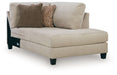 Steelwater Retreat - RAF Corner Chaise - Latte - Tallahassee Discount Furniture (FL)