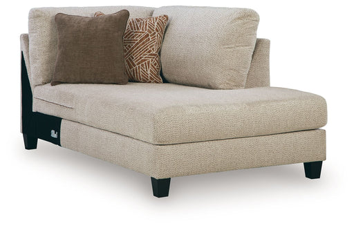Steelwater Retreat - RAF Corner Chaise - Latte - Tallahassee Discount Furniture (FL)
