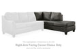 Valderno - Fog - Raf Corner Chaise - Tallahassee Discount Furniture (FL)