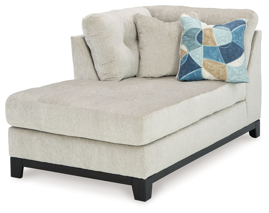 Maxon Place - Stone - Laf Corner Chaise - Tallahassee Discount Furniture (FL)