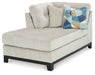 Maxon Place - Stone - Laf Corner Chaise - Tallahassee Discount Furniture (FL)