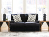 Whitmore Manor - Loveseat - Black Pearl - Tallahassee Discount Furniture (FL)