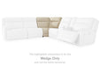 Double Deal - Almond - Wedge - Tallahassee Discount Furniture (FL)