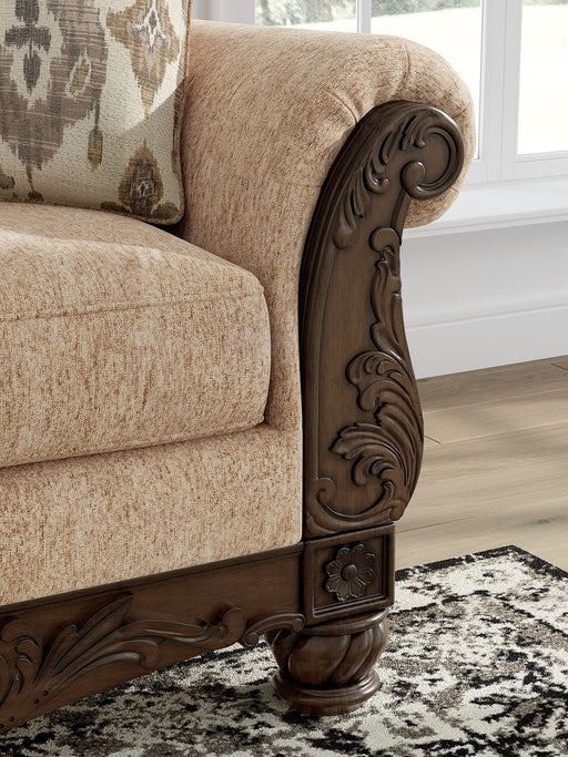 Chelsworth - Golden - Loveseat - Tallahassee Discount Furniture (FL)