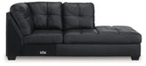 Barlin Mills - Carbon - Raf Corner Chaise - Tallahassee Discount Furniture (FL)