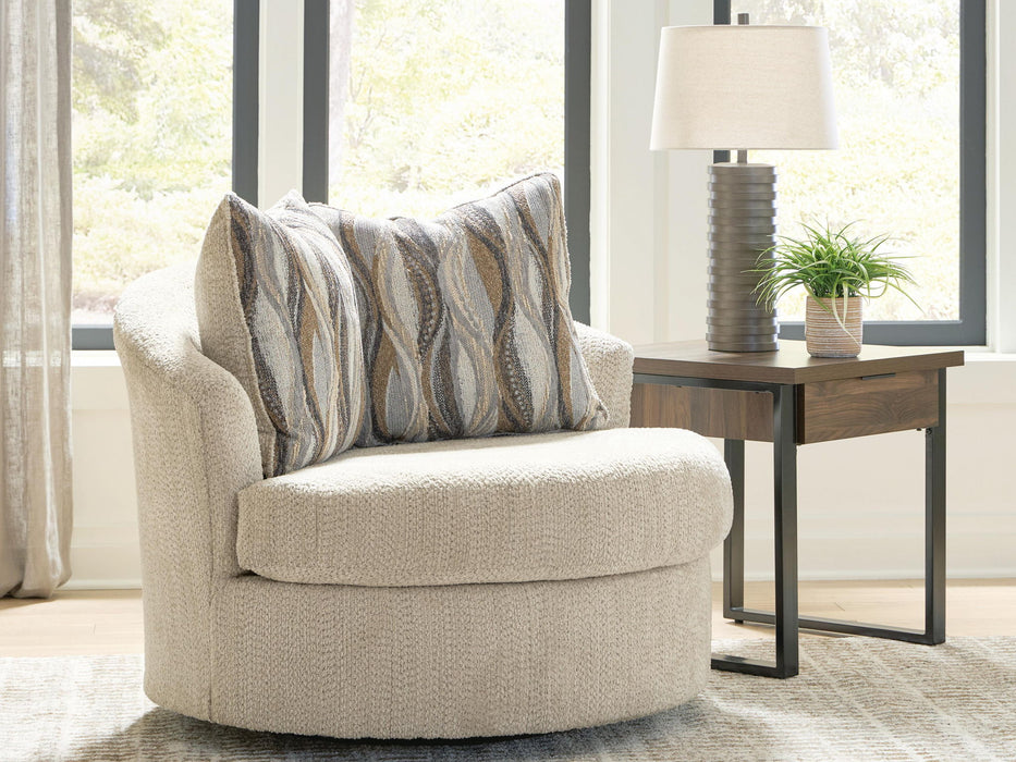 Lofwood - Swivel Accent Chair - Tallahassee Discount Furniture (FL)