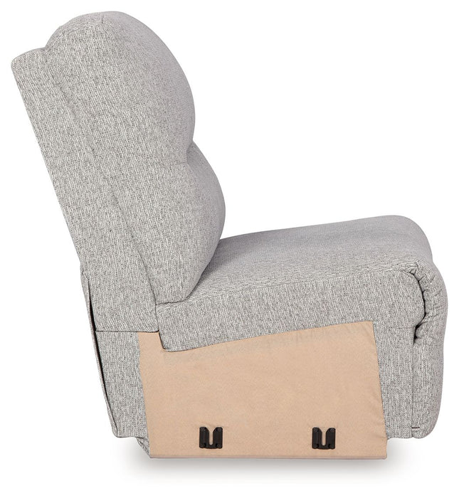 Acklen Place - Pewter - Armless Chair - Tallahassee Discount Furniture (FL)