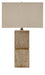 Laddner - Poly Table Lamp - Beige - Tallahassee Discount Furniture (FL)