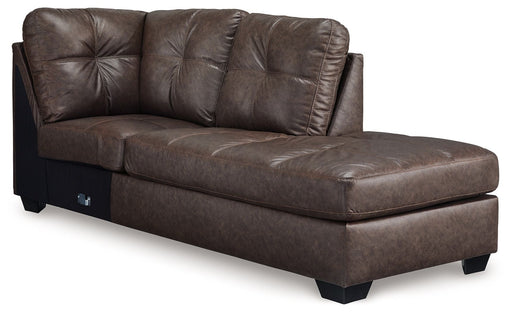 Barlin Mills - Umber - Raf Corner Chaise - Tallahassee Discount Furniture (FL)