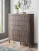 Pamytta - Brown - Five Drawer Wide Chest - Tallahassee Discount Furniture (FL)