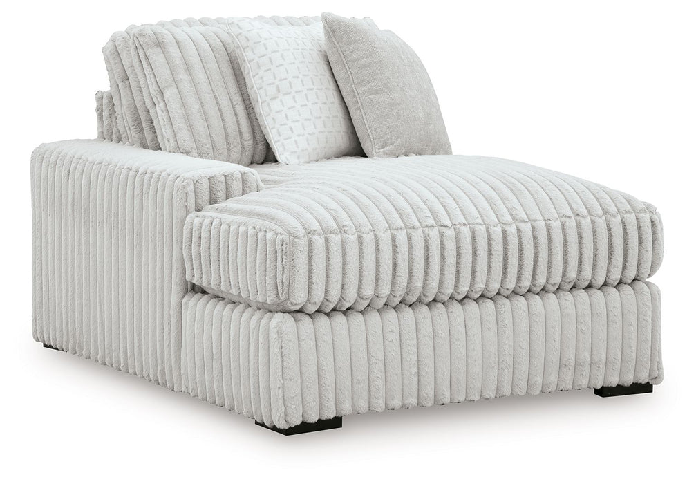 Stupendous - LAF Corner Chaise - Alloy - Tallahassee Discount Furniture (FL)