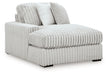 Stupendous - LAF Corner Chaise - Alloy - Tallahassee Discount Furniture (FL)