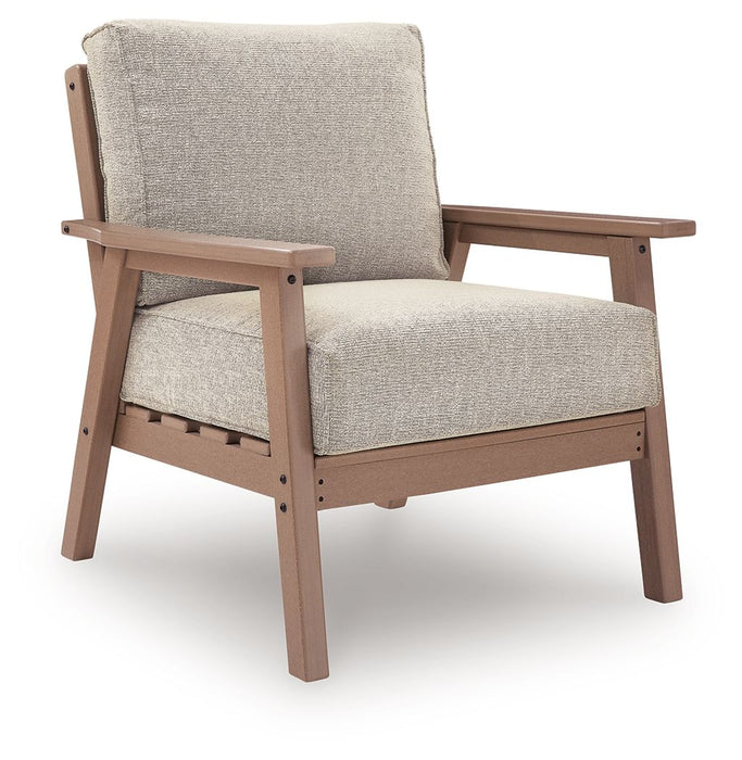 Grover Beach - Lounge Chair With Cushion (Set of 2) - Driftwood - Tallahassee Discount Furniture (FL)