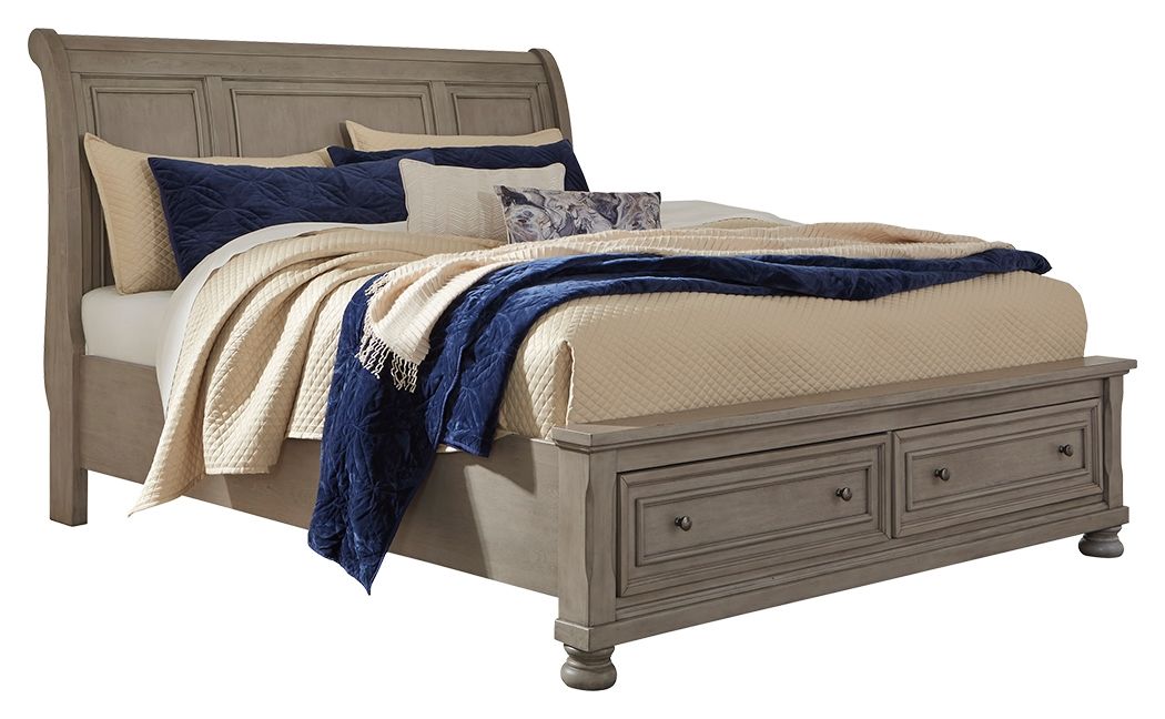 Lettner - Sleigh Bed - Tallahassee Discount Furniture (FL)