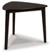 Mallenette - Merlot - Triangle Dining Room Table - Tallahassee Discount Furniture (FL)