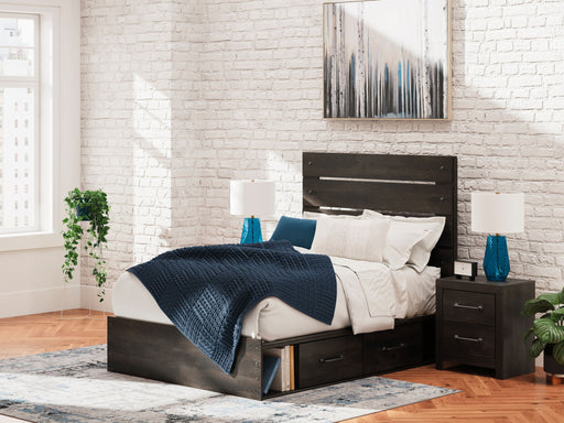 Hollivern - Panel Bed With Storage - Tallahassee Discount Furniture (FL)