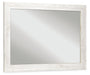 Paxberry - Bedroom Accent Mirror - Whitewash - Tallahassee Discount Furniture (FL)