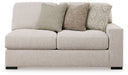 Ballyton - Sand - Raf Loveseat - Tallahassee Discount Furniture (FL)