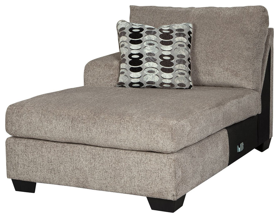 Ballinasloe - Platinum - LAF Corner Chaise - Tallahassee Discount Furniture (FL)