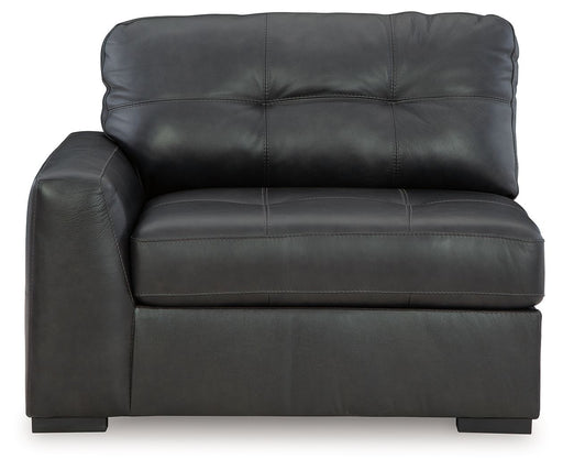 Brindley Pier - Fog - Laf Corner Chair - Tallahassee Discount Furniture (FL)
