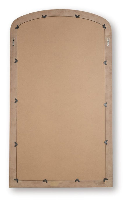Fintan - Gold Finish - Floor Mirror - Tallahassee Discount Furniture (FL)