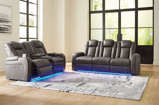 Fyne-dyme - Reclining Living Room Set - Tallahassee Discount Furniture (FL)