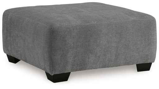 Birkdale Court - Gray - Oversized Accent Ottoman - Tallahassee Discount Furniture (FL)