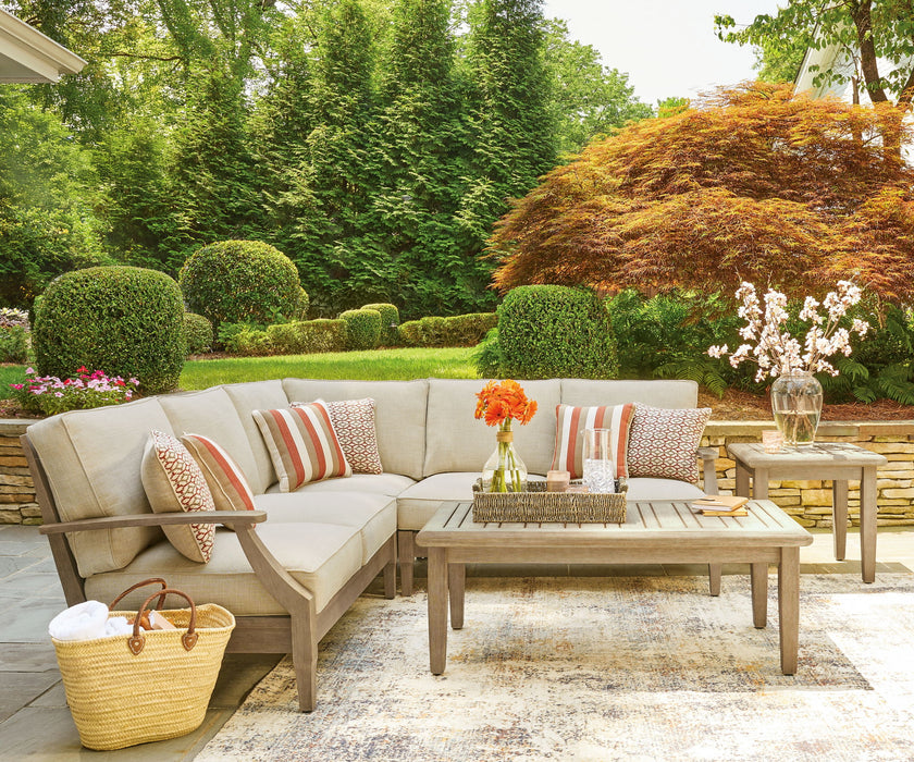 Clare View - Outdoor Sectional - Tallahassee Discount Furniture (FL)