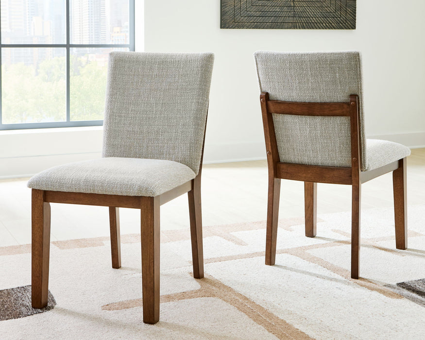 Kraeburn - Beige / Brown - Dining Upholstered Side Chair (Set of 2) - Tallahassee Discount Furniture (FL)