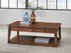 Trenmour - Rectangular Cocktail Table - Medium Brown - Tallahassee Discount Furniture (FL)