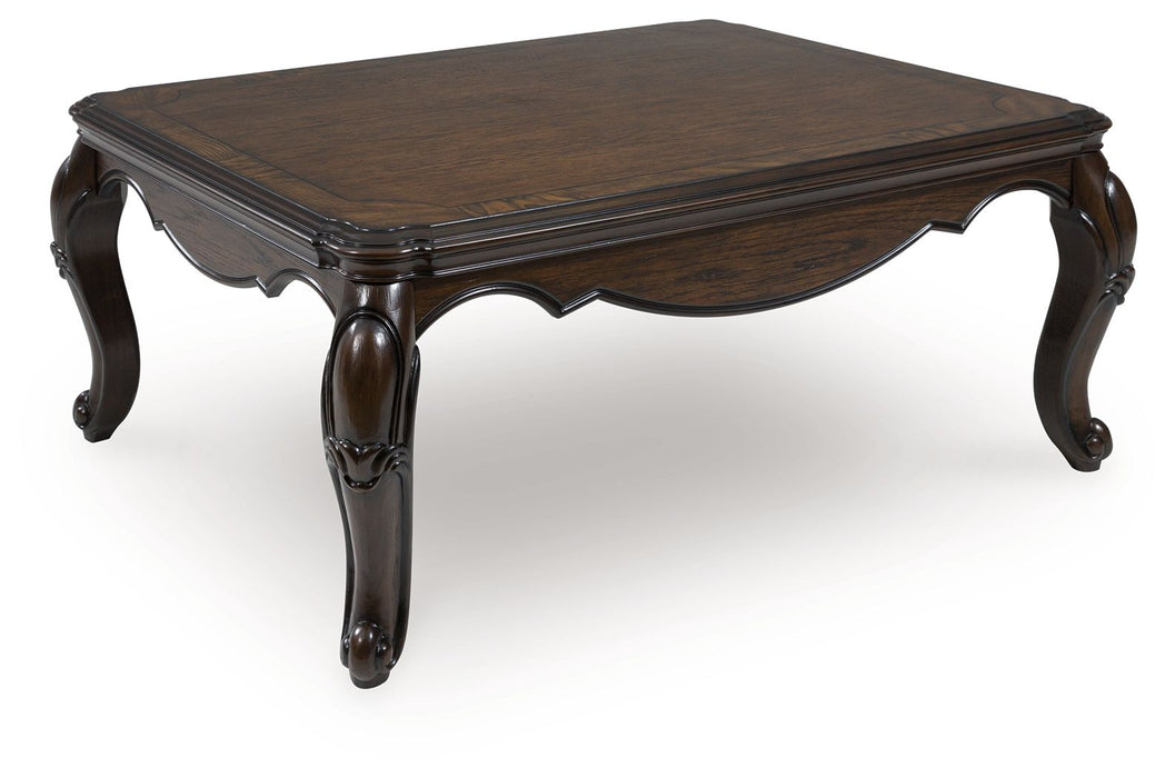Maylee - Table With Cabriole Legs - Tallahassee Discount Furniture (FL)
