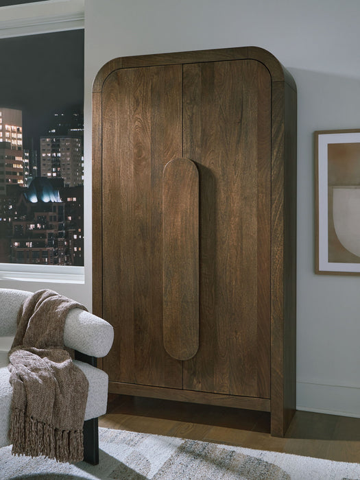 Thoren - Medium Brown - Accent Cabinet - Tallahassee Discount Furniture (FL)