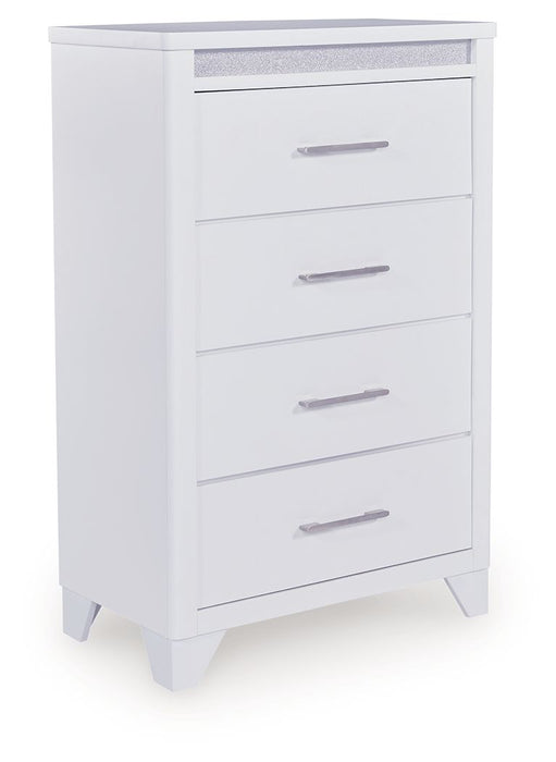 Jarlee - Four Drawer Chest - White - Tallahassee Discount Furniture (FL)