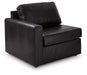 ModMax II - LAF Corner Chair - Black - Tallahassee Discount Furniture (FL)