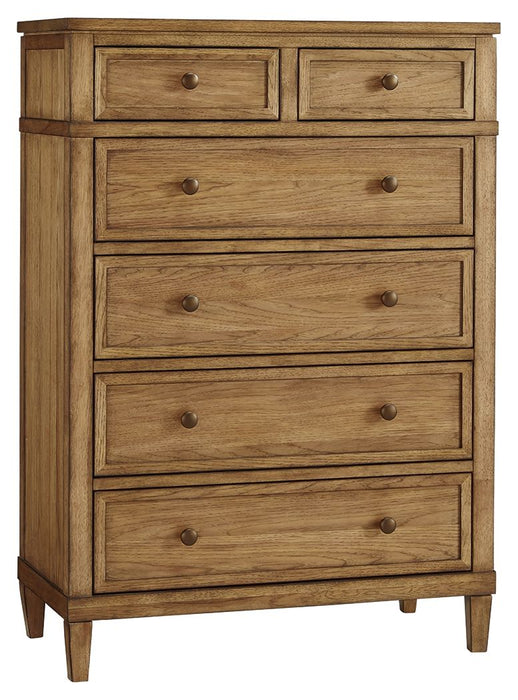Sharlance - Brown - Six Drawer Chest - Tallahassee Discount Furniture (FL)