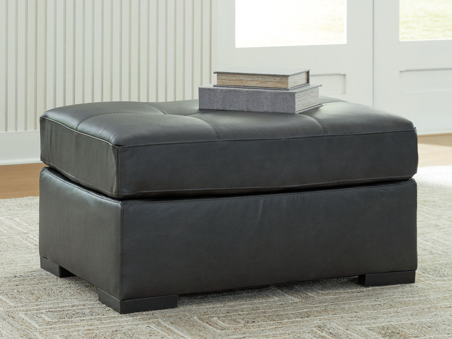 Brindley Pier - Fog - Oversized Accent Ottoman - Tallahassee Discount Furniture (FL)