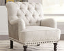 Tartonelle - Ivory / Taupe - Accent Chair - Tallahassee Discount Furniture (FL)