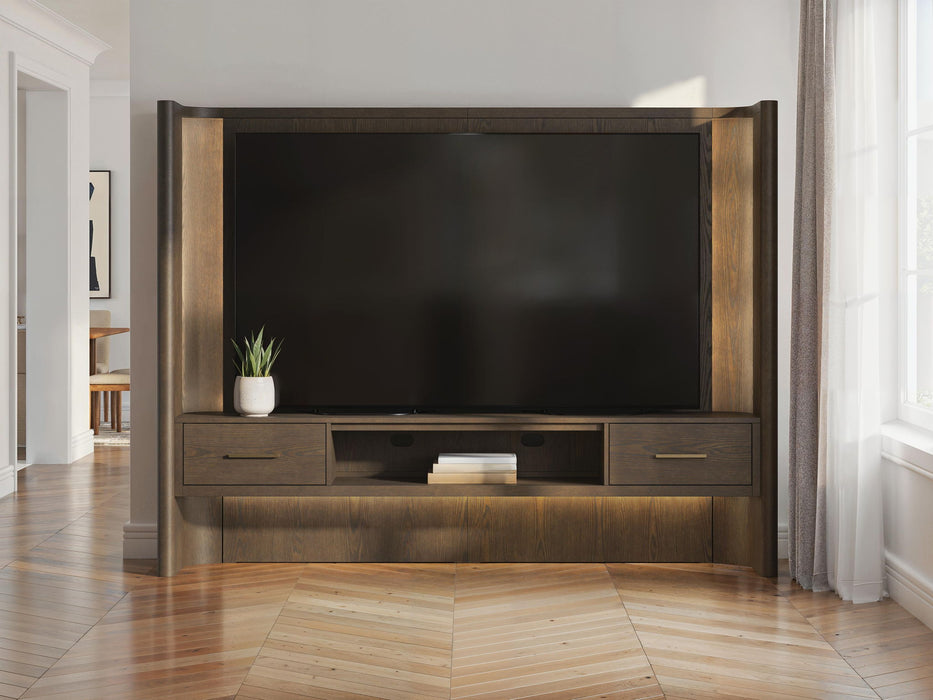 Darimore - TV Wall Console - Burnished Brown - Tallahassee Discount Furniture (FL)
