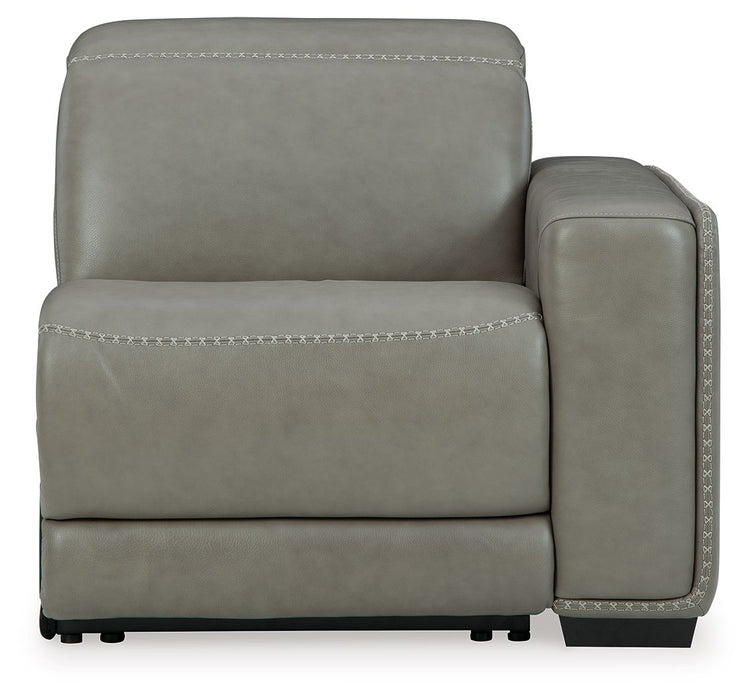 Correze - RAF Zero Wall Power Recliner - Gray - Tallahassee Discount Furniture (FL)