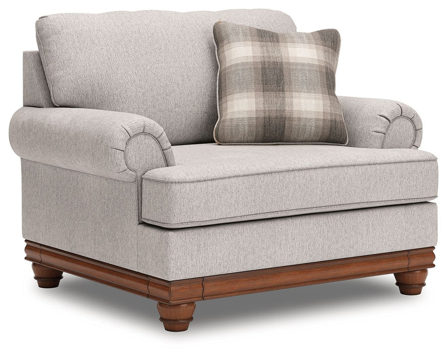 Clearbrooke - Sandstone - Chair And A Half - Tallahassee Discount Furniture (FL)