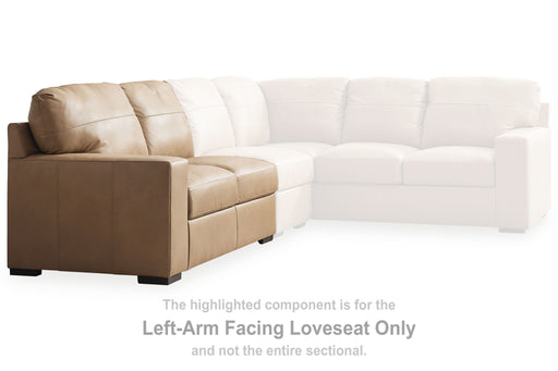 Bandon - Toffee - Laf Loveseat - Tallahassee Discount Furniture (FL)