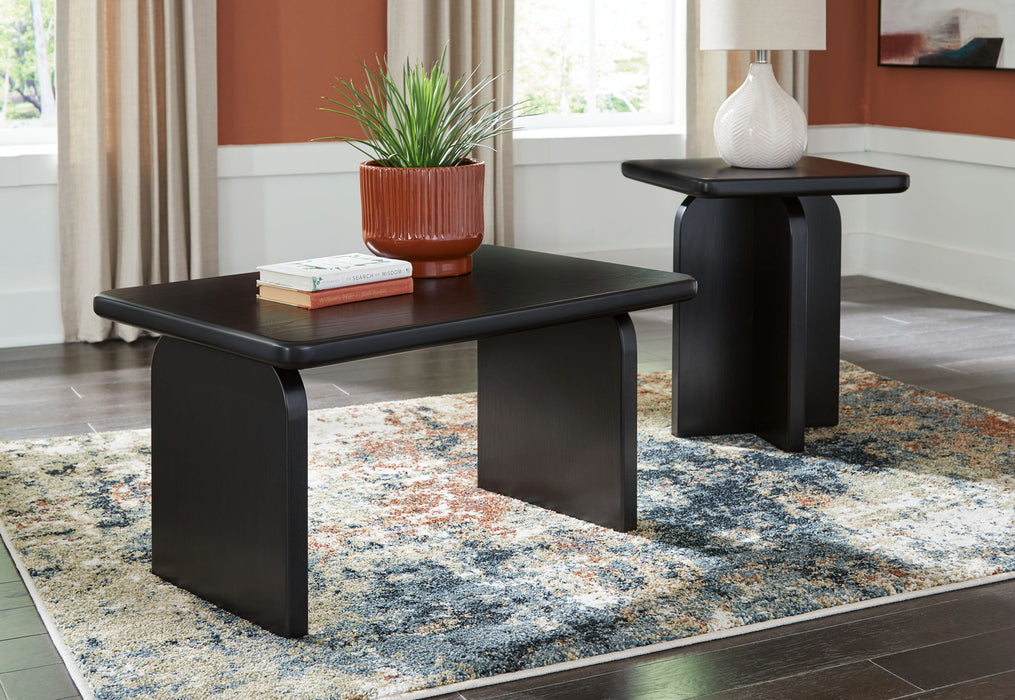 Mitchalli - Black - Occasional Table Set (Set of 2) - Tallahassee Discount Furniture (FL)